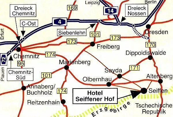 Seiffener Hof فندق سيفن